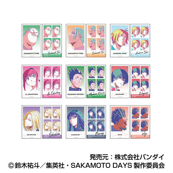 『SAKAMOTO DAYS』メモリーカットステッカー IDphoto レタコレ【BOX】